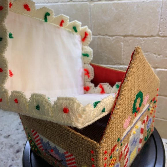 Gingerbread House Holiday Cross Stitch - Already Made for you! #3 - Picture 7 of 7